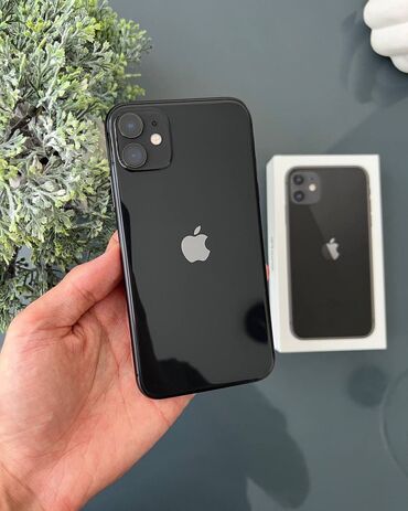 айфо 12: IPhone 11, Черный, Коробка
