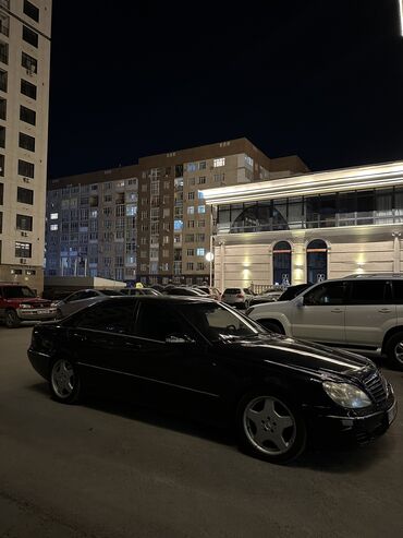 обмен на джип: Mercedes-Benz S 500: 2003 г., 5 л, Автомат, Бензин, Седан