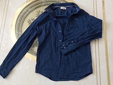 nike tech flecce: Мужская рубашка Tommy Hilfiger Denim ОРИГИНАЛ - Модель: классическая — 1