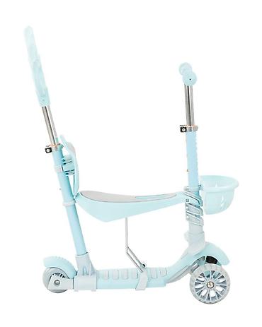 tom macak: KIKKA BOO Trotinet Makani BONBON 4u1 – Candy Blue (Šifra: KKB9) — 4