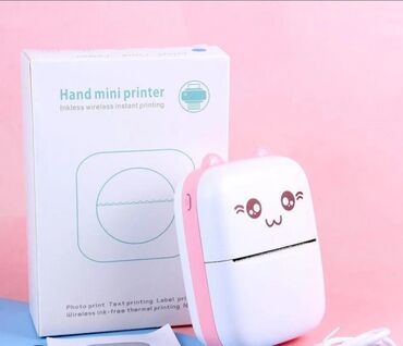 Printerlər: Mini printer çəhrayı rəng istifadə olunmayıb hədiyyə verilib istifadə