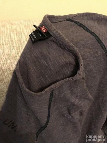 Majice: Majica na kratke rukave, M, Diesel, bоја - Crvena, Pamuk — 9