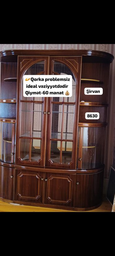 taxda qapi: Распашной, 4 двери Прямой шкаф, Стенка