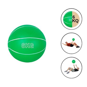 fitbol topu: Ağırlıq topu, qruz topu (6 KQ) 🛵