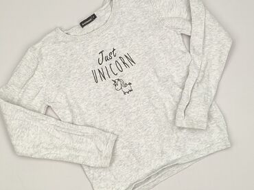 kurtka koszulowa w kratę dla dziewczynki: Sweatshirt, Inextenso, 5-6 years, 110-116 cm, condition - Very good