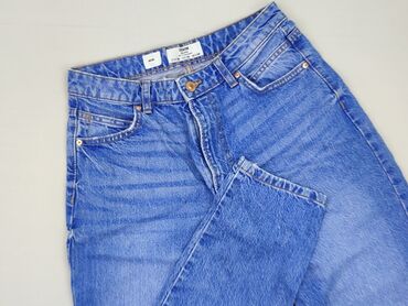 patchworkowe jeansy: Bershka, Jeansy damskie, M