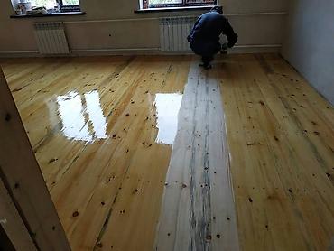 Другие стройуслуги: Шлифуем пол паркет — 4