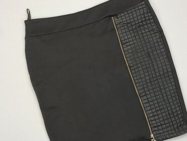 spódnice czarne do kolan: Spódnica, 2XL, stan - Dobry