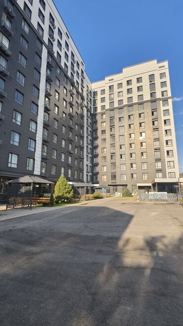 квартира рынок аламедин: 2 бөлмө, 62 кв. м, Элитка, 9 кабат, Евроремонт