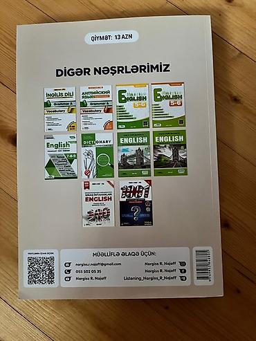 Тесты: Məhsul: “English 250 – Buraxılış imtahanlarına hazırlaşanlar üçün — 2