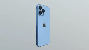 Apple iPhone: IPhone 13 Pro Max, Б/у, 512 ГБ, Blue Titanium, Зарядное устройство, Защитное стекло, Чехол, 79 %