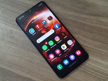 телефон fly 301: Samsung Galaxy A30s, 32 ГБ, цвет - Синий, Гарантия, Кнопочный, Сенсорный
