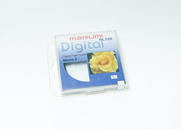 светофильтры: Продам разное для фото. На продаже макрофильтр Marumi DHG Macro 3 72mm