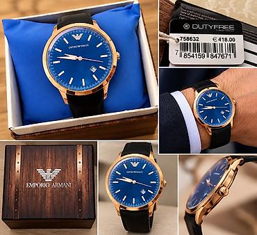 luc saat: Brend: Emporio Armani.saat. Orjinal.Yenidir.300 azn Unvan Nerimanov — 1