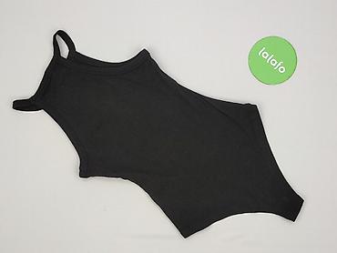 pull and bear kombinezon czarny: PULL&BEAR, Body damskie, rozmiar S — 3