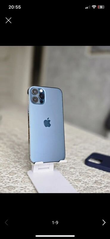 Apple iPhone: IPhone 12 Pro, Mavi, Face ID — 8