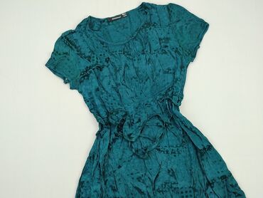 niebieska sukienki midi: Dress, 2XL (EU 44), Atmosphere, condition - Good