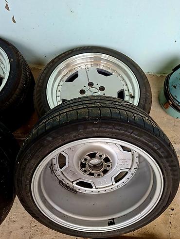 təkər 16 c: Mercedes üçün AMG/PERFORMANCE üslublu disk və şin komplekti — 5
