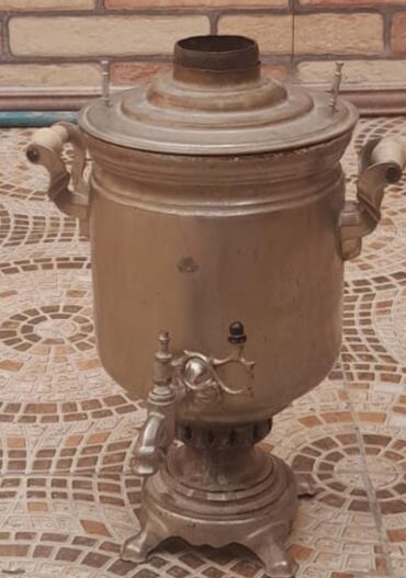 sma tunar: İşlənmiş Od Samovar, 5 l, Ünvandan götürmə