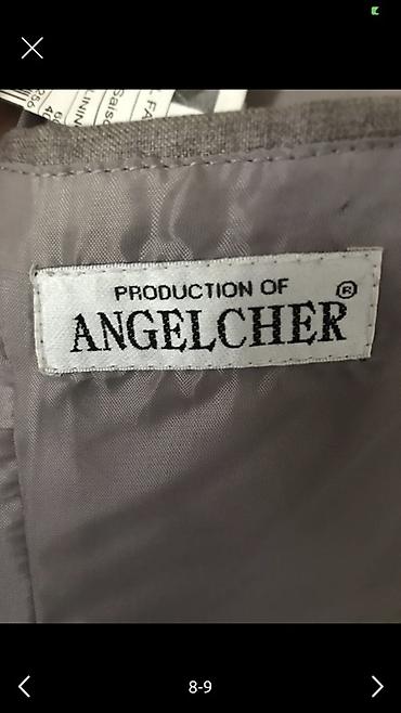 Женская одежда: Мужской классический пиджак Angelcher - Цвет: серый меланж - Фасон — 4