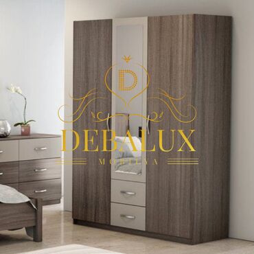 Dolablar: Yeni, Açılan, 2 qapılı Düz dolab, Qarderob, paltar dolabı, Azərbaycan — 1