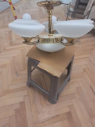 lyustr: Çılçıraq, 4 lampa, Metal — 1
