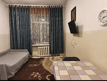 круглый: 1 комната, 14 м², сквер Тоголок Молдо Гостиничный тип, 1 этаж, Косметический ремонт — 3