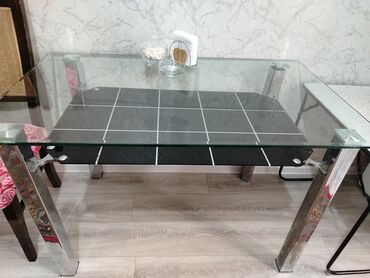 стол из дсп: Mətbəx masası, İşlənmiş, Açılmayan, Şüşə