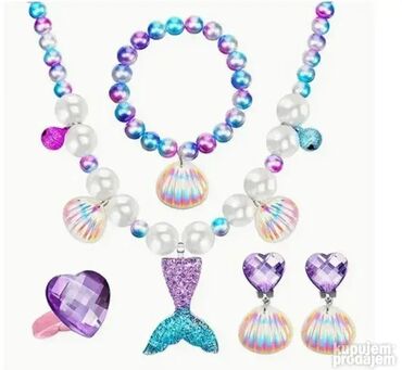 Kostimi za maskenbal: NOVO NOVI Kostimi za decu mala sirena Arijel Ariel decija haljina. U — 9