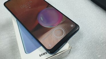 samsung galaxy a32: Samsung Galaxy A32 5G, Б/у, 128 ГБ, цвет - Голубой, 2 SIM