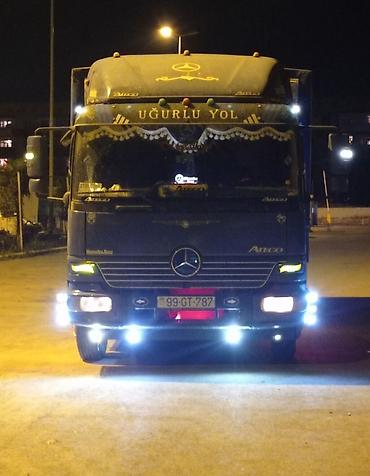 elektrikli maşınlar: Mercedes-Benz Atego 815, 1999 il, motor 4.3 l, Tent, İşlənmiş — 3