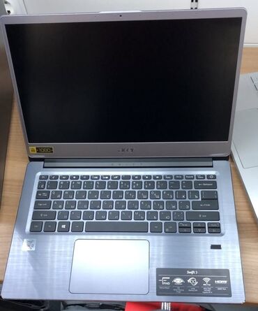 Мониторы: Acer Swift 3 (model: SF314-58-36FM) ultrabuk Əsas xüsusiyyətlər: -