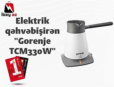 kapütür: Elektrik qəhvəbişirən "Gorenje TCM330W"Elektrik qəhvəbişirən "Gorenje — 1