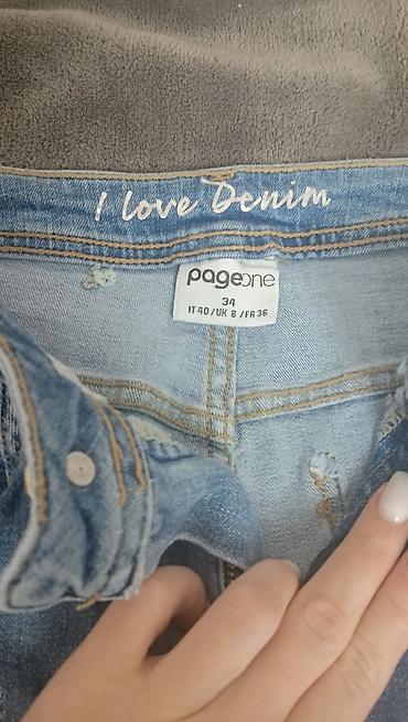 Костюмы с шортами: Джинсовый комбинезон-шорты Pull&Bear + длинное платье H&M 1) — 8