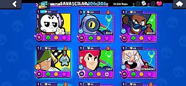 braw stars: (real aliciya endirim )Brawl Stars hesabı – tam paket, yüksək — 4