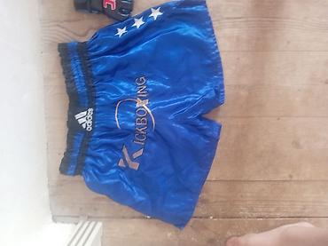 İdman və istirahət: Kickboks/MMA komplekti Tərkib: - Adidas mavi kickboks şortları — 3