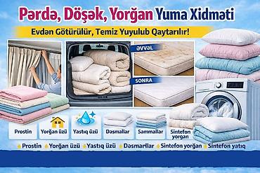 Təmizlik xidmətləri: Yuma | Ev tekstili — 1