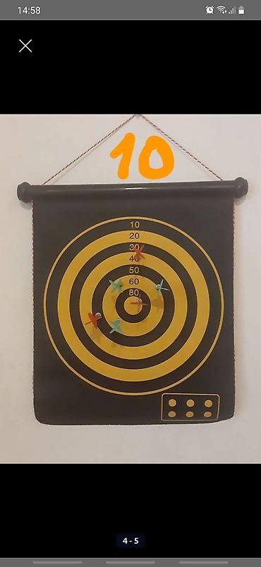 Maqnitli dart.əla vəziyyətdə qalıb.çox az istifadə olunub.DİQQƏT lalafo.az -da Maqnitli dart.əla vəziyyətdə qalıb.çox az istifadə olunub.DİQQƏT