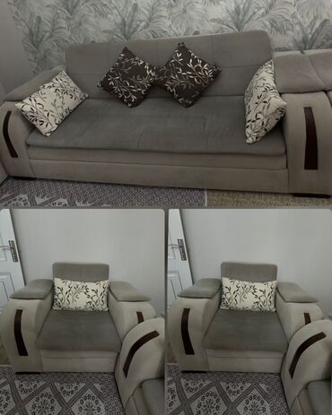 купить диван бу в баку: Divan, 2 kreslo