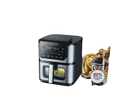 Аэрогрили: Аэрогриль (фритюрница без масла) ТЕХНОМИР с прозрачными окнами и — 10