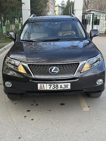 lexus 470 2008: Lexus RX: 2011 г., 4.5 л, Вариатор, Гибрид, Кроссовер — 2