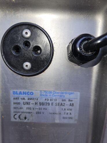 Ostala kuhinjska oprema: BLANCO grejna kupka/termalna vitrina – model UNI-H 59/29 E SEA2-AB — 1