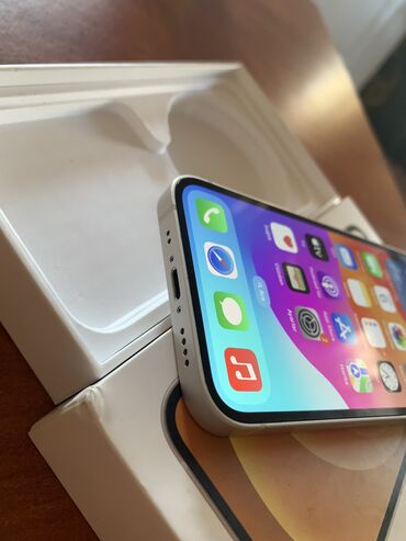 ayfon 14 pro max qiymeti: IPhone 12 mini, 128 GB, Ağ, Face ID