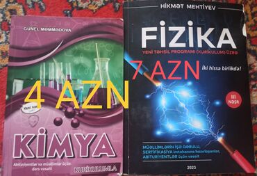 kaspi kimya pdf: Kimya 4 AZN 
Fizika 7 AZN