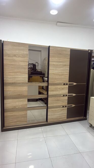 Yataq otağı dəstləri: İkinəfərlik çarpayı, Dolab, Komod, 2 tumba — 2