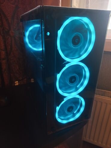 Korpuslar: 69 azn Keys mini atx 4 fanli isiqli keys muxtelif iwiqlarda yanir — 9