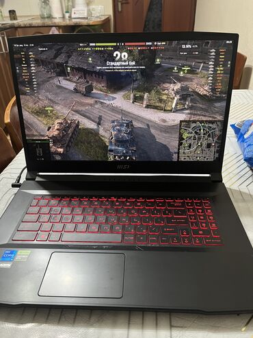 rtx 3060 ti купить бишкек: Ноутбук, MSI, 16 ГБ ОЭТ, Intel Core i5, 17.3 ", Колдонулган, Оюндар үчүн, эс тутум SSD