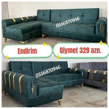 Divanlar: Künc divan, Yeni, Açılan, Bazalı, Parça, Şəhərdaxili pulsuz çatdırılma — 27