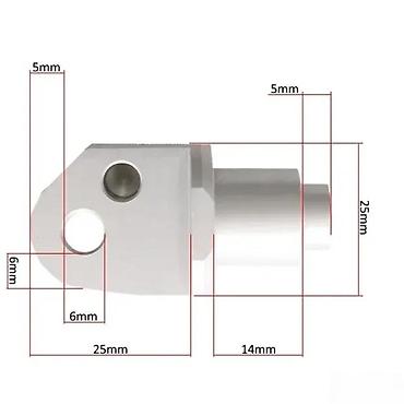 iskra brojilo: Aluminijumski adapter/ nosač sa preciznim dimenzijama – pogodno za — 1