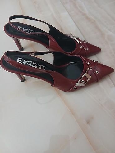 klompe sa platformom: Ženske salonke sa otvorenom petom (slingback) – brend Exist. - Boja — 3